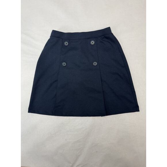 Lands' End Other - Land's End School Uniform Skirt Skort Pleated Preppy Navy Blue Girls Size 12